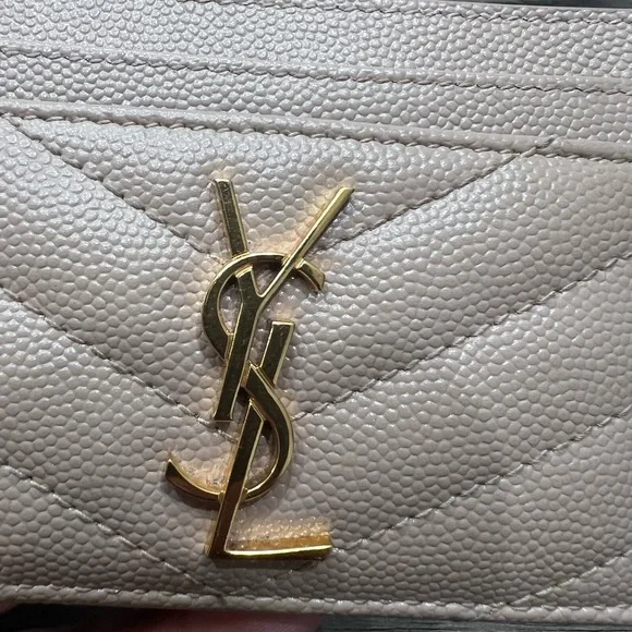 YSL Card Holder Monogram Matelasse Leather - Picture 5 of 10